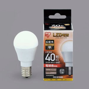 ACXI[} LEDdʓd` E17 40W` Lz^Cv dF LDA4L-G-E17-4T5 O[w@K 10pbN
