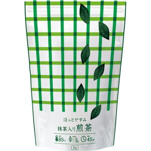 カウネット #ほっとやすみ抹茶入り煎茶 1kg 4630-0539