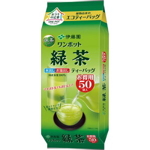 伊藤園 #ワンポットエコティーバッグ 抹茶入り緑茶 50袋入り 62191