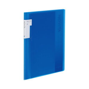 コクヨ KOKUYO クリヤーブック〈ノビータ〉(固定式) A5 20枚 青 ラ-NV22B ★ネコポス