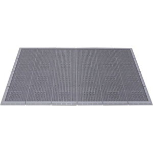 �R��Y�� �G�o�b�N �T���X�e�b�v�}�b�g W900×D600mm �O���[ F-131-6-GR
