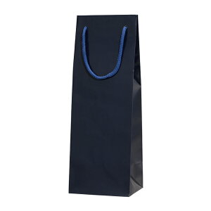 HEIKO 紙袋 手提げ紙袋 ブライトバッグ ワインLL 紫紺 幅140×マチ120×高400mm 10枚入 業務用 ラッピング シモジマコード006459129