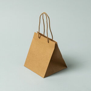 HEIKO 紙袋 手提げ紙袋 アレンジバッグ SS 未晒無地 幅230×マチ230×高さ270mm 10枚入 ブラウン 業務用 ラッピング シモジマコード006441133