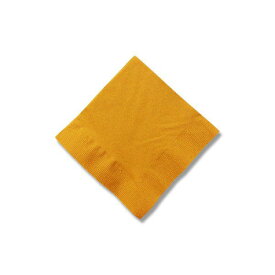 紙 ナプキン ナフキン 50枚 2プライ 2層 25cm角 オレンジ カラー 高級感