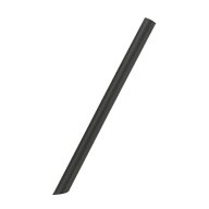 ストロー 130本 バラ(個包装なし) 太め タピオカストロー 片先斜め 12×18 裸 箱入 シバセ工業 646 黒 タ…