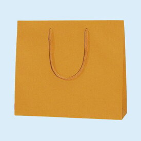 紙袋 手提げ袋 10枚入 オレンジサイズ 幅330×マチ100×高290mm (3才) アクリル紐 シモジマ HEIKO