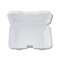 ★ポイント5倍★食品 容器 50枚 フードパック 折蓋付き VK-611 無地 シーピー化成