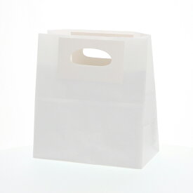 紙袋 マチ付き トゥーゴーバッグ 25枚 M 晒白無地幅210×マチ120×高230mm シモジマ HEIKO