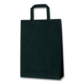不織布 手提げ袋 10枚入 黒サイズ 幅320×マチ120×高450mm (M) シモジマ HEIKO