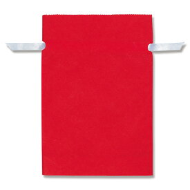 ギフト バッグ 5枚 不織布 シャンテタイプ 60-85 赤 シモジマ HEIKO