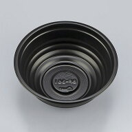 丼 容器 50枚 本体 丸丼 小 BF-361 黒 シーピー化成