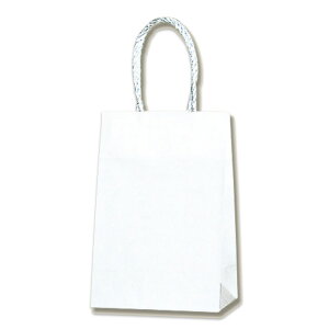 HEIKO 紙袋 手提げ紙袋 スムースバッグ 16-2 白無地 幅160×マチ90×高235mm 25枚入 ホワイト 業務用 ラッピング シモジマコード003137800