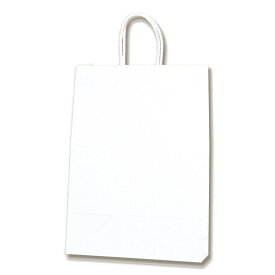 紙袋 手提げ袋 25枚入 白無地サイズ 幅320×マチ115×高450mm（2才）PP紐 シモジマ HEIKO