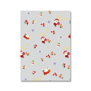 HEIKO クリスマス OPP袋 柄入り クリスタルパック M1 サンタの贈り物 50枚 かわいい ラッピング シモジマコード006967122 クリスマス限定デザイン 数量限定