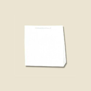 HEIKO 紙袋 手提げ紙袋 広口チャームバッグ M-1 幅330×マチ200×高300mm 10枚入 ホワイト 業務用 ラッピング シモジマコード006442100