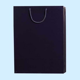 【楽天スーパーセール限定特価】紙袋 手提げ袋 10枚入 紫紺サイズ 幅380×マチ120×高520mm (KA) アクリル紐 シモジマ HEIKO