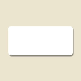 シール 200片 タックラベル 15×33mm No.004 白無地 シモジマ HEIKO