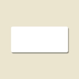 はがせるラベル シール 90片 タックラベル 24×53mm No.122 白無地 シモジマ HEIKO