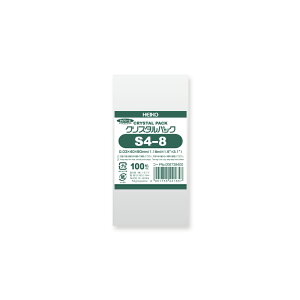 VW} HEIKO OPP Y 0.03 40×80mm A9 e[vȂ 100  NX^pbN S 4-8 Ɩp bsO VW}R[h006739400