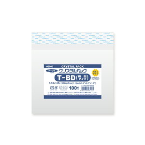 VW} HEIKO OPP Y 0.03 185×145+e[v40mm u[CfBXN ^pTCY e[vt 100  NX^pbN B T BD(^^Cv) Ɩp bsO VW}R[
