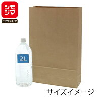 HEIKO 宅配袋 LL 未晒無地 ベロ無し 25枚
