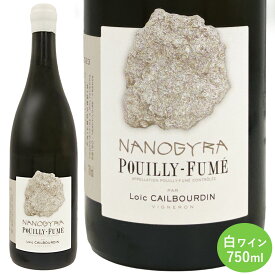 プイィ フュメ ナノジラ 2023 カイユブルダン 白ワイン フランス ロワール 750ml 1本 Pouilly Fume NANOGYRA ソーヴィニヨンブラン 辛口 力強く濃縮感 のあるワイン 数年熟成でニュアンスを楽しめる フランスワイン