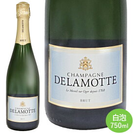 ドゥラモット ブリュット NV ドゥラモット 白泡 スパークリング フランス シャンパーニュ 750ml 1本 Delamotte Brut シャルドネ ピノノワール ピノムニエ エレガント 万能 メニル ギフト フランスワイン