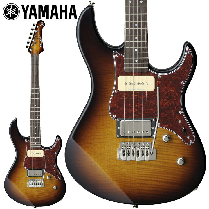 楽天市場】YAMAHA PACIFICA PAC-611VFM TBS（タバコブランサンバースト  
