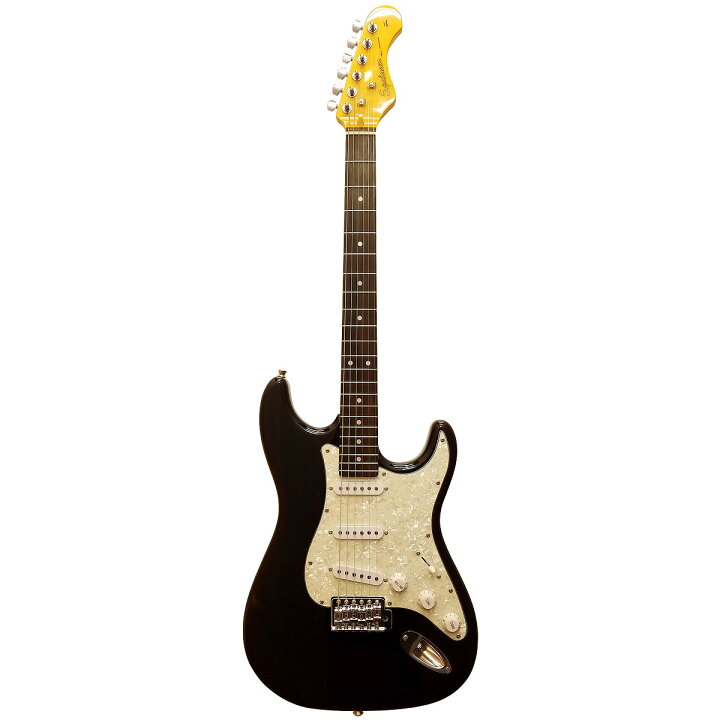 楽天市場】エレキギター 初心者オススメS.Galaner GuitarSST-PG BK 