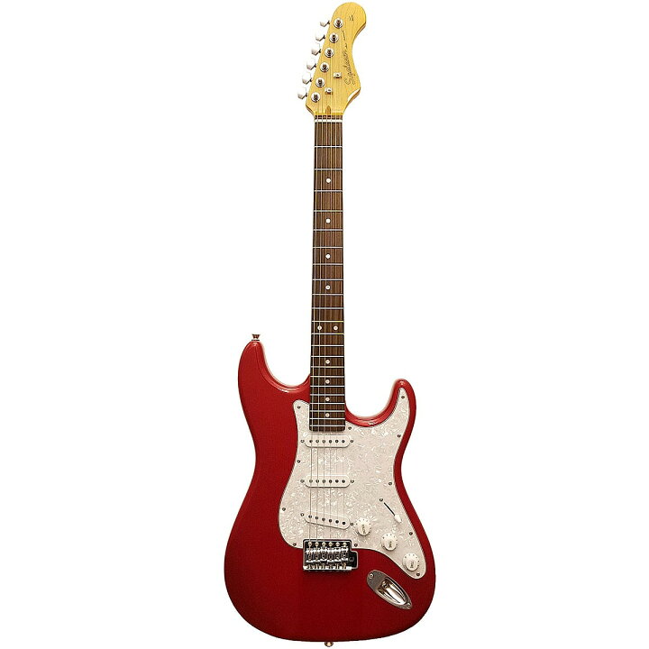 楽天市場】エレキギター 初心者オススメS.Galaner GuitarSST-PG CAR 
