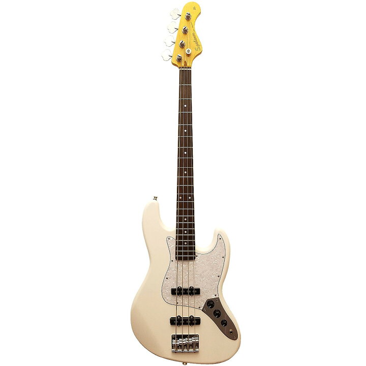 楽天市場】エレキベース 初心者オススメS.Galaner BassSJB-PG WH 