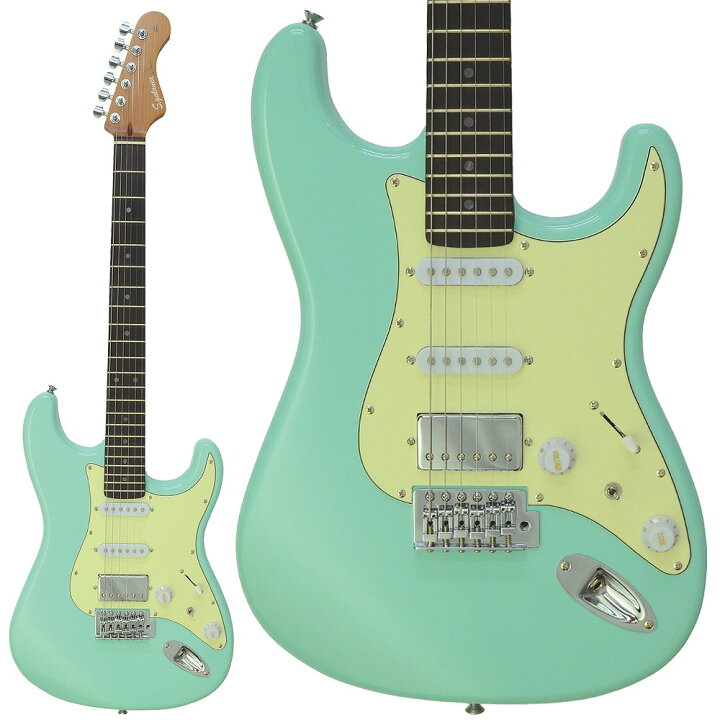 楽天市場】エレキギター 初心者オススメS.Galaner GuitarSST-PRO SNBL 