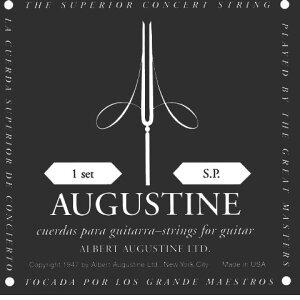 AUGUSTINE BLACK レギュラーテンション クラシックギター弦