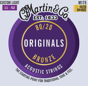 AR[XeBbNM^[ Martin M175 BRONZE Custom Light Guage
