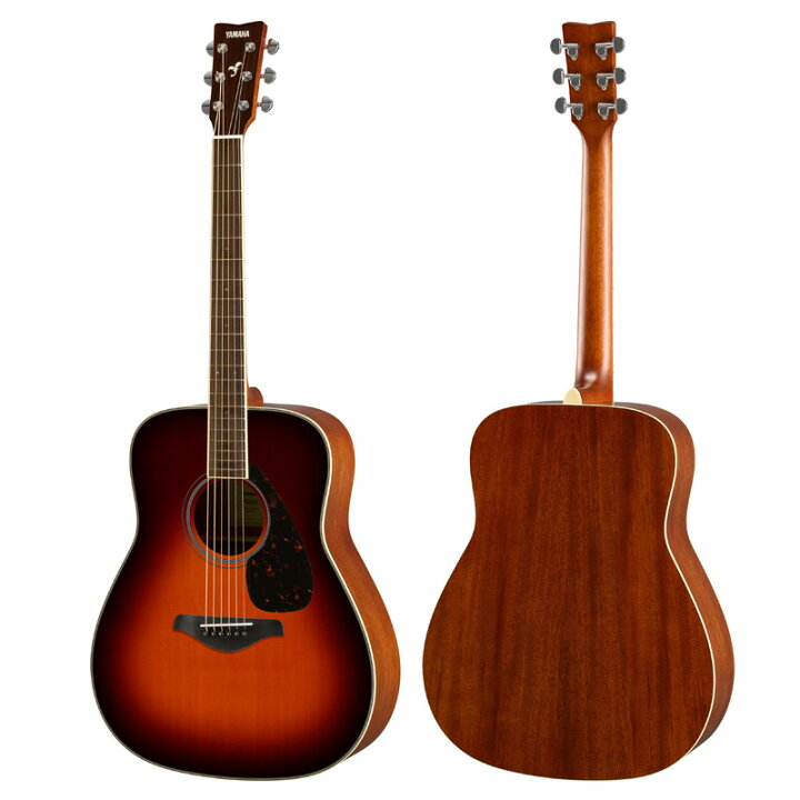 楽天市場】【新品】ヤマハ FG820 YAMAHA FG820 BS ブラウンサン 