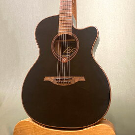 【新品】ラグギターズ LAG Guitars T-118ACE BLK レッドシダー単板、エレアコ仕様フランス生まれのお洒落なアコギ