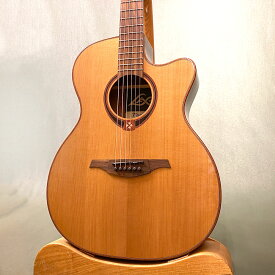 【新品】ラグギターズ LAG Guitars T-118ACE N レッドシダー単板、エレアコ仕様フランス生まれのお洒落なアコギ
