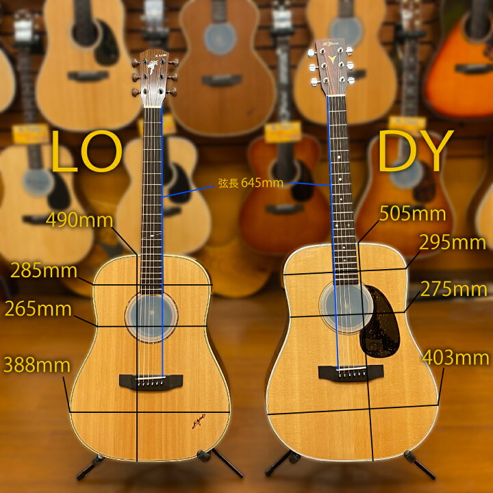 楽天市場】【新品】K.ヤイリ LO-120 K.Yairi LO-120 CTM N SGV510搭載 