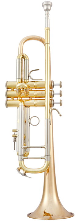 楽天市場】V.Bach Bbトランペット 180ML37GBゴールドブラスベル 