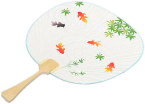 <白川 2726>並型団扇 片面 24cm【京うちわ】【団扇】【うちわ】踊りうちわ 都うちわ 扇うちわ 日本製