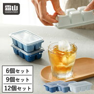 【限定クーポン】レビュー特典付き 全国送料無料 製氷器 製氷皿 アイストレー 6点セット 9点セット 12点…