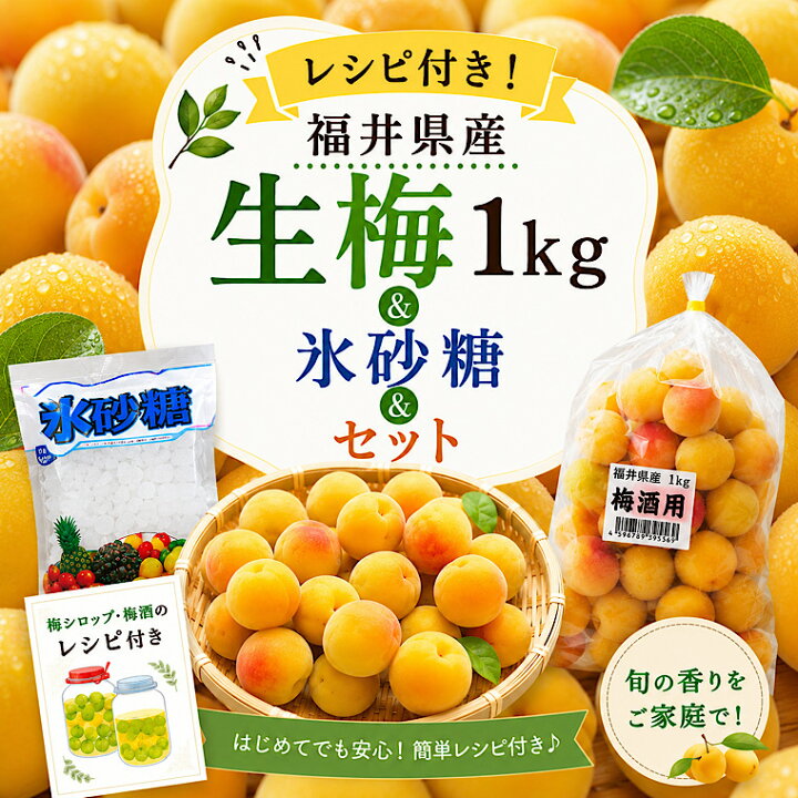楽天市場】残りわずか！木成り完熟梅【新平太夫梅 秀品 生梅約1kg 