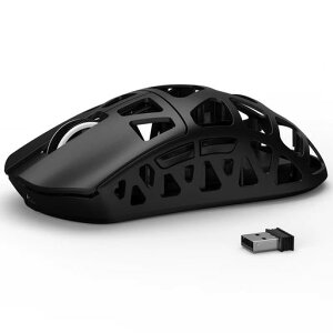 ATTACK SHARK R3 �Q�[�~���O�}�E�X �}�O�l�V�E�������V�F�� ���C�����X 46g���y�� 8K�|�[�����O���[�g 26000DPI(�u���b�N)