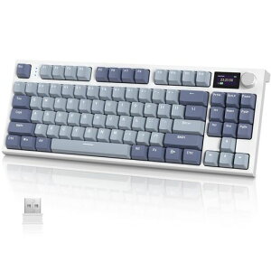ATTACK SHARK x AJAZZ K86 �Q�[�~���O�L�[�{�[�h ���� 75%���J�j�J���L�[�{�[�h �z�b�g�X�|�b�g �e���L�[���X �m�u�t��
