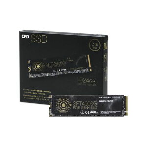 CFDSSDM.2NVMeSFT4000GV[YyPS5mFς݁z3DNANDTLC̗pSSDPCIeGen4x4(ǂݎő4400MB/S)M.2-2280NVMeSSD1TB(1024GB)