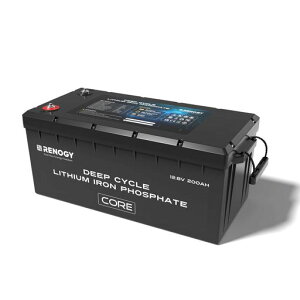 ���m�W�[RENOGY�����_�S���`�E���C�I���o�b�e���[12.8V200AHCORE�V���[�Y��e��BMS�ی�T�C�N��5000��ȏ�PSE�Z�K�F�؎擾