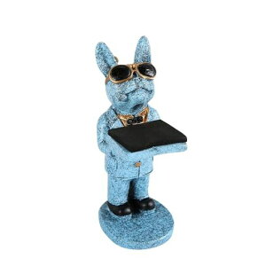 腕時計スタンドウォッチスタンド置物収納トレイ(犬)