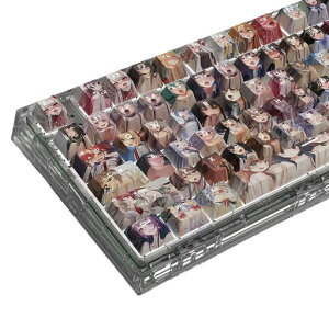 �A�j�� �L�[�L���b�v 108 PBT ���،^ OEM Cherry MX Switch���J�j�J���L�[�{�[�h keycaps (�J���[)