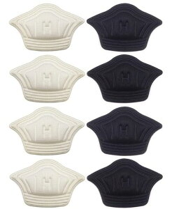 JUTOSUかかとパッドクッションパッドかかと保護パッド靴かかと保護パッドパカパカ防止パッド脱げ防止パカパカ防止靴ずれ防止滑り止めサイズ調節衝撃吸収かかと修理踵保護痛み軽減かか…