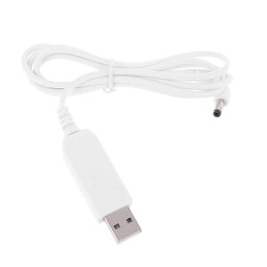 LEZAIMEI �f�[�^�P�[�u���AEcho Dot 3rd���[�^�[LED�X�s�[�J�[�pUSB5V�`12V4.0x1.7mm�d���P�[�u�����̑�